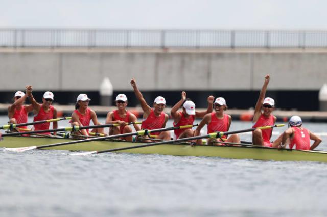 东奥赛艇大项收官 中国队1金2铜敢与列强抗衡